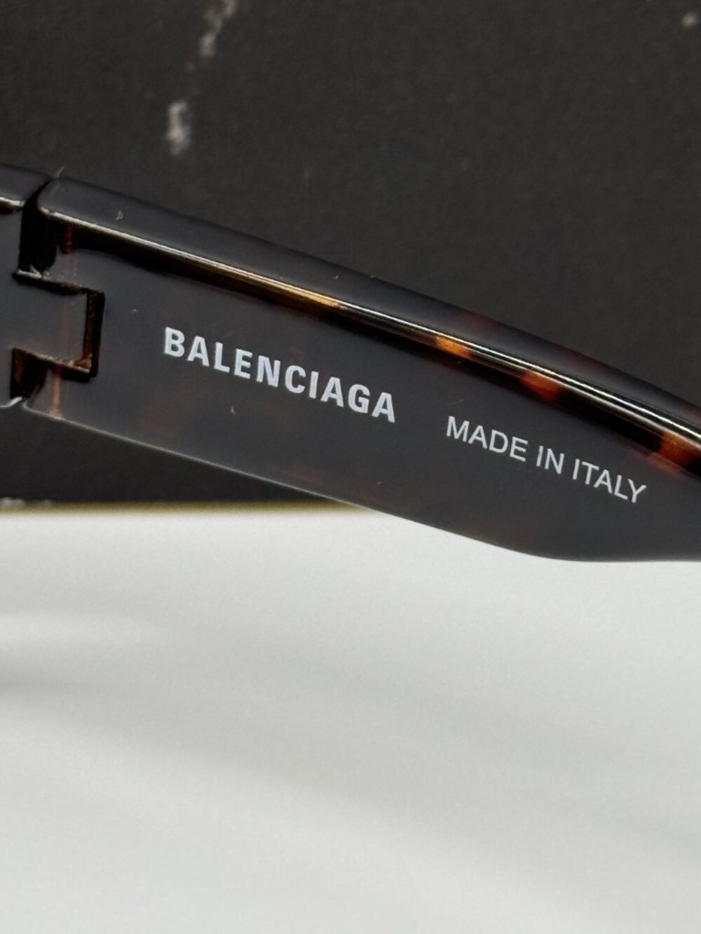 NEW BALENCIAGA BB0314S 002 HAVANA UNISEX GEOMETRIC SUNGLASSES BALENCIAGA EYEWEAR - Picture 8 of 10
